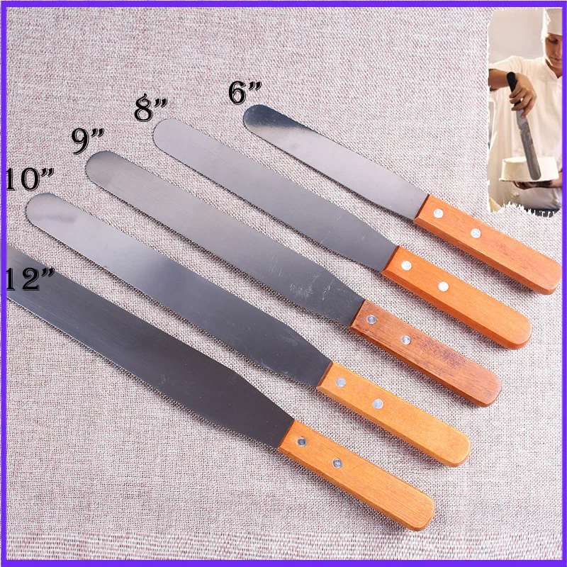 Offset Spatula Set - 6/8/10/12 pollici spatola per torta in