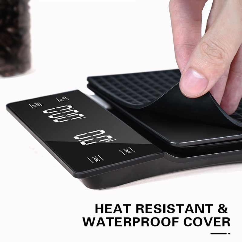 Kitchen Baking Timer - Bilancia da caffè digitale da 3
