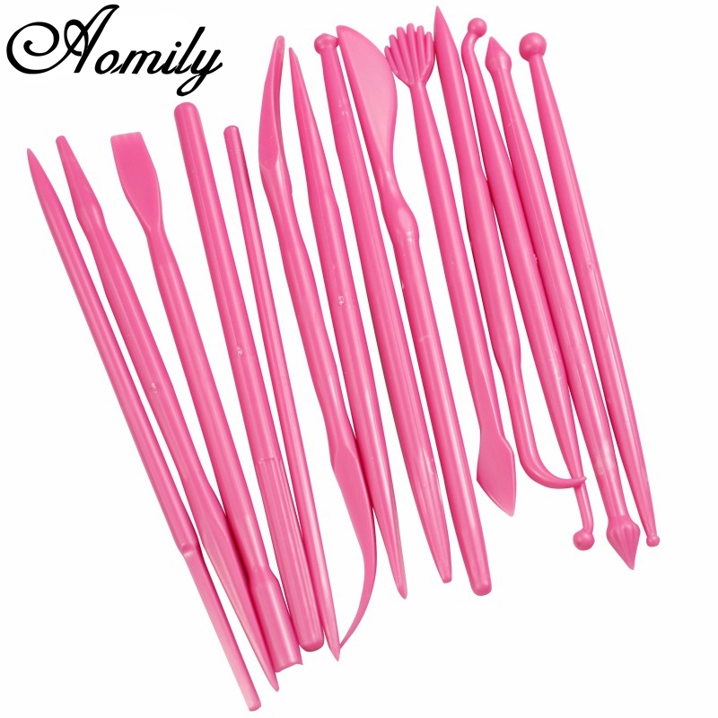 Fondant Smoother Set - Aomily 14 pz/set Scultura Zucchero Modellazione