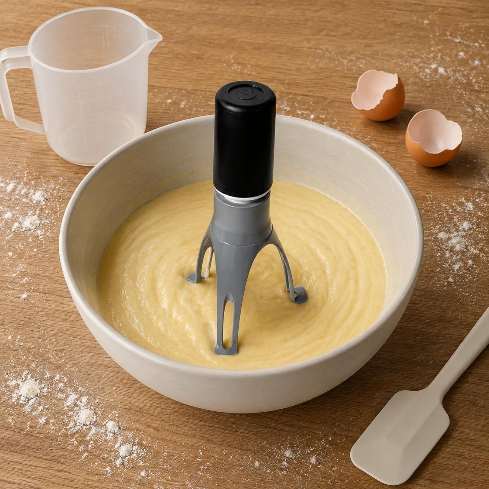 Kitchen Baking Mixer - Frullino Automatico a Triangolo - Sbattitore