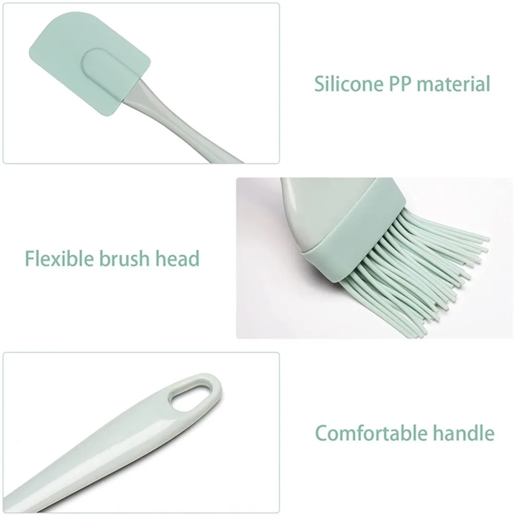Kitchen Baking Mixer - Set di 3 Spatole in Silicone