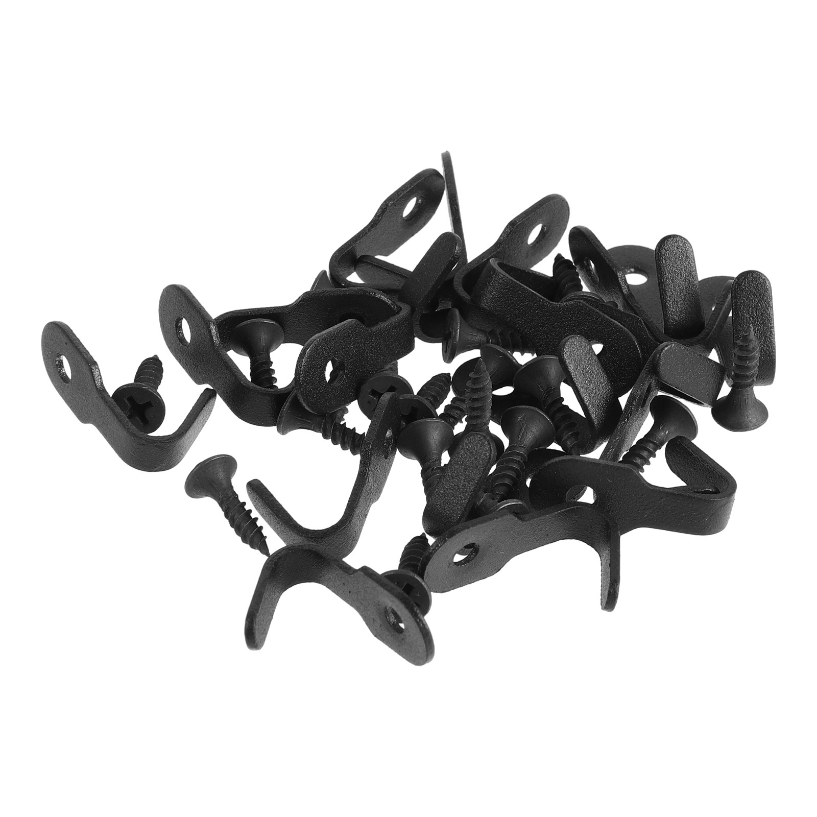 Kitchen Utensils - 20 Pezzi Ganci Mini in Acciaio