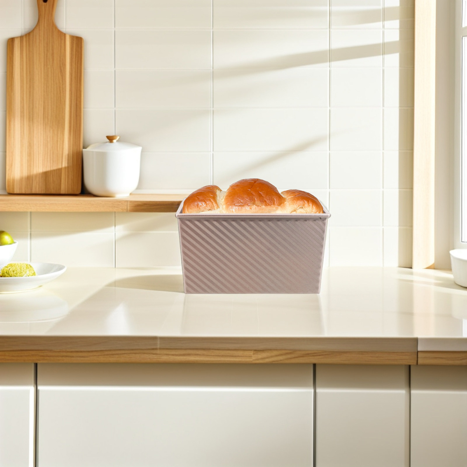 Kitchen Baking Pan - Stampo rettangolare antiaderente in acciaio al