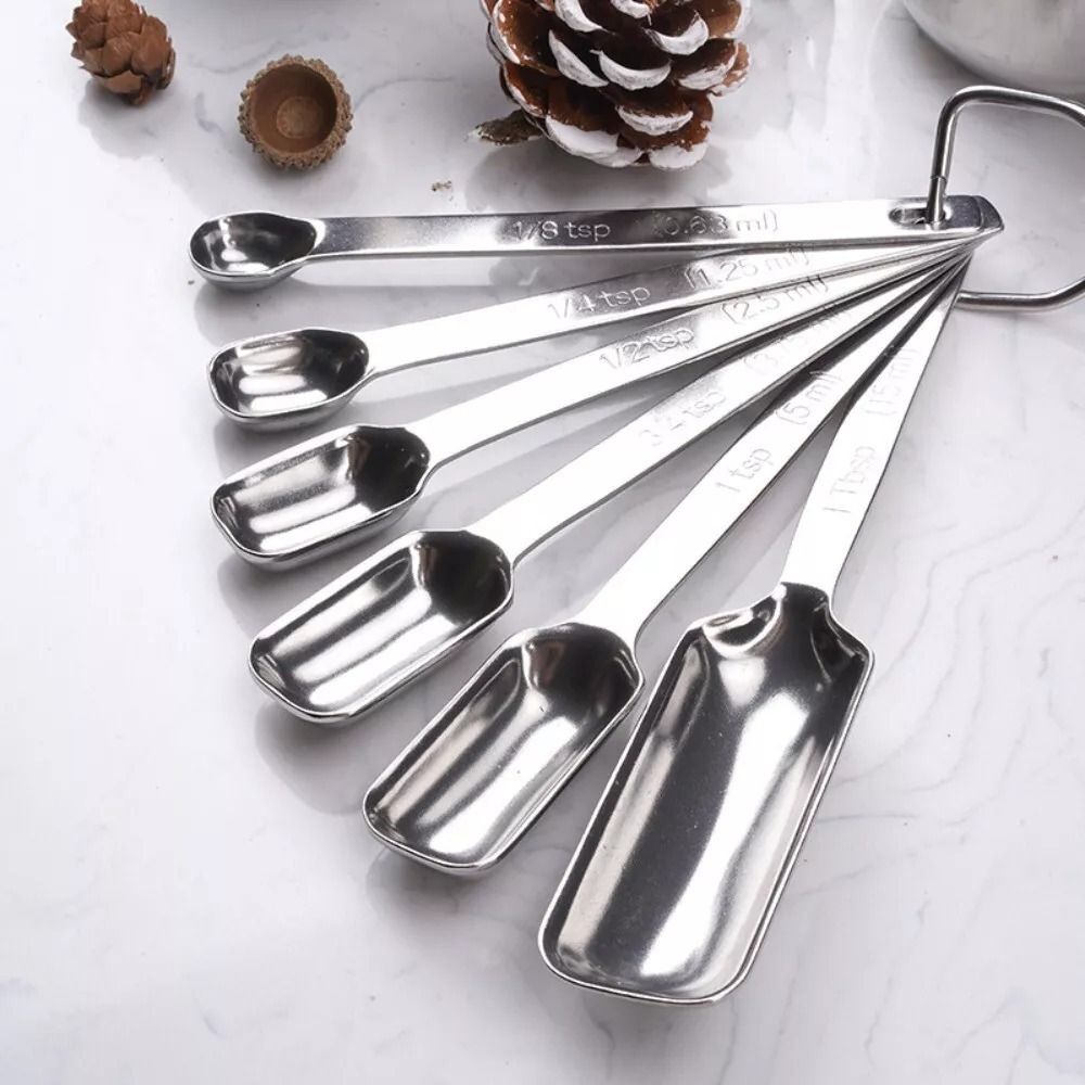 Kitchen Baking Utensils - Cucchiai dosatori in acciaio inossidabile da