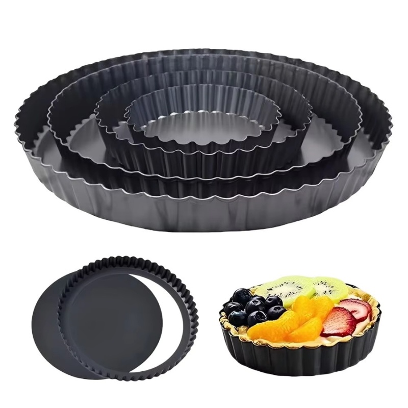 Kitchen Baking Pan - Stampo per Torte Scanalato con Fondo