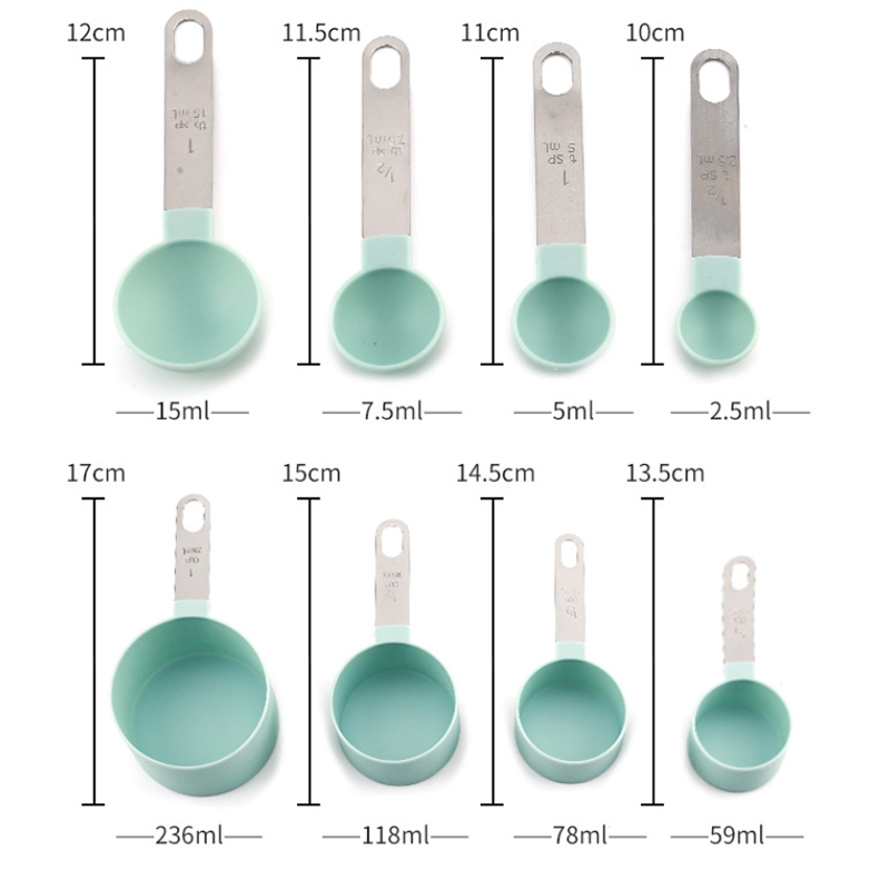 8PCS Misurini Cucchiai Set Per - Kitchen Baking Utensils recensione e prezzo