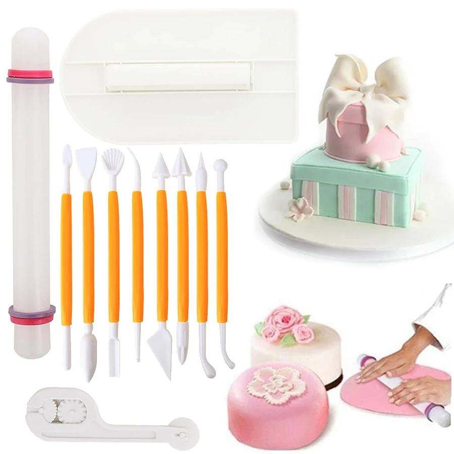 11 pezzi Set di strumenti per  - Fondant Smoother Set recensione e prezzo