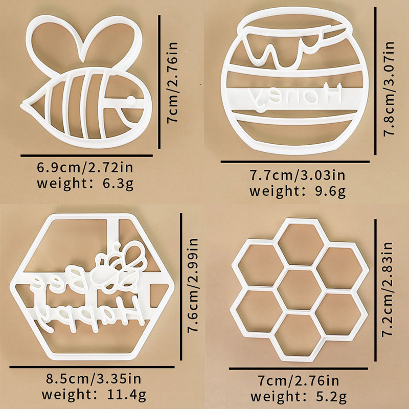 Set di 4 Tagliabiscotti a Tema - Kitchen Baking Cookies recensione e prezzo