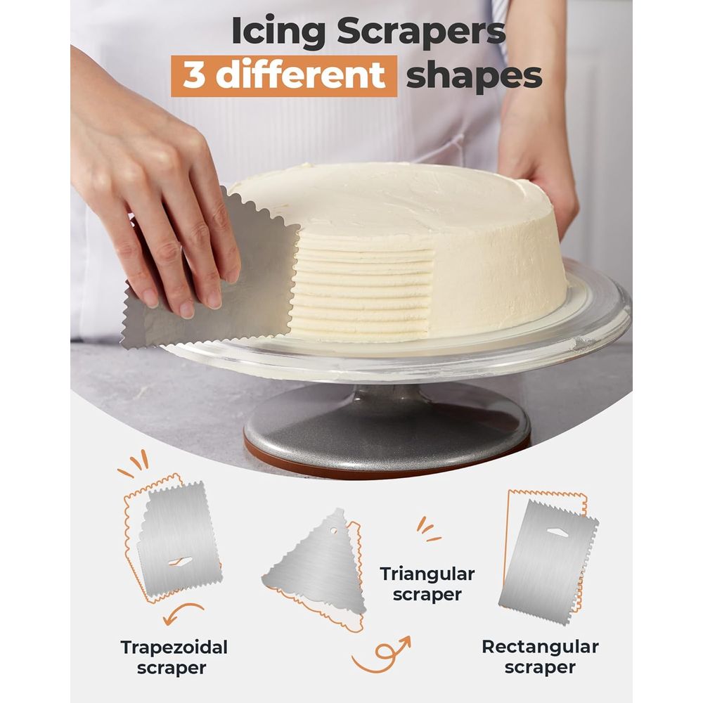 Set Girevole per Torte, Piatta - Offset Spatula Set recensione e prezzo