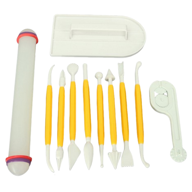 11 pz/set Strumenti di Cottura - Fondant Smoother Set recensione e prezzo