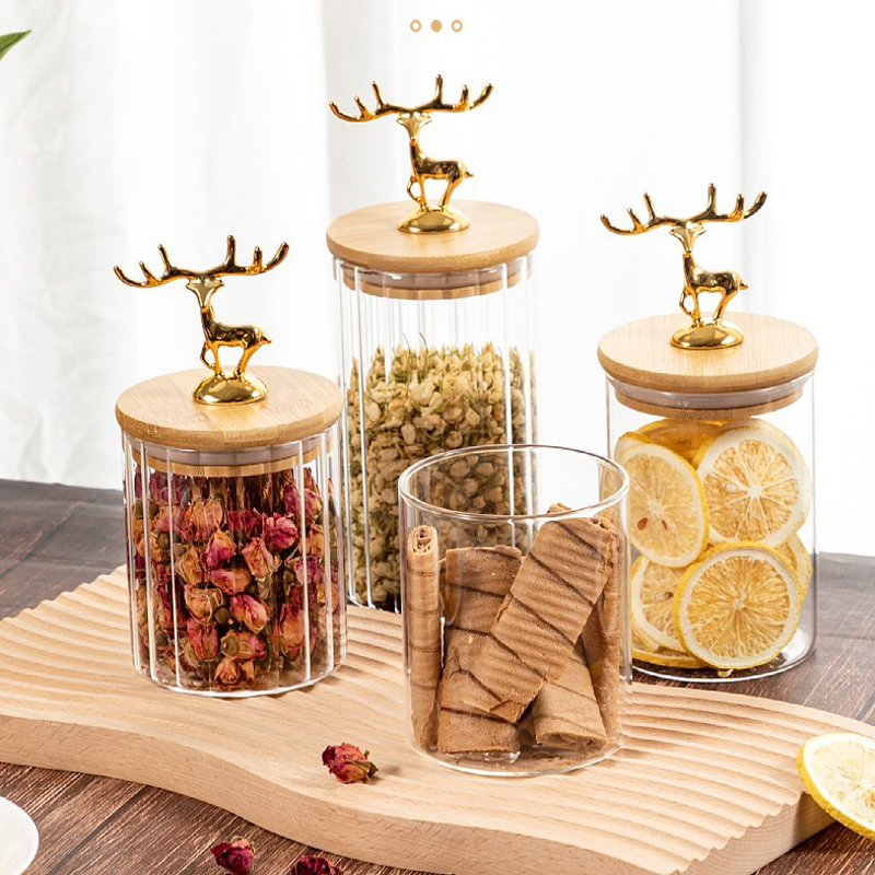 Barattolo di stoccaggio alce d - Kitchen Bank recensione e prezzo