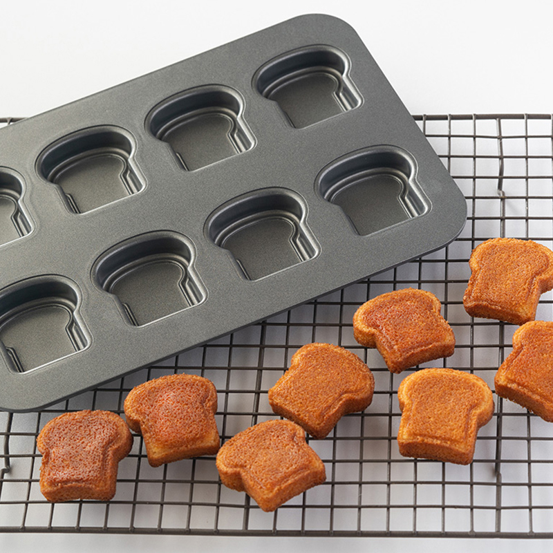 8 cavità pane tostato modello  - Kitchen Baking Pan recensione e prezzo