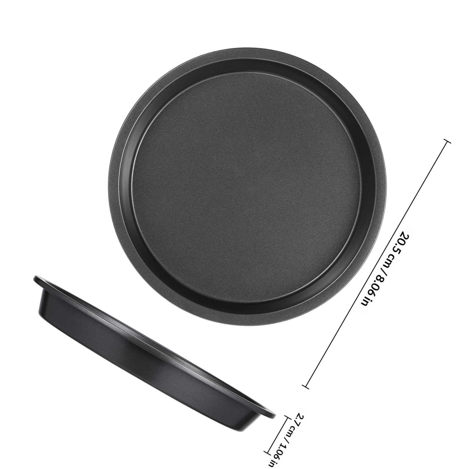 Teglia per Pizza Rotonda in Ac - Kitchen Baking Pan recensione e prezzo