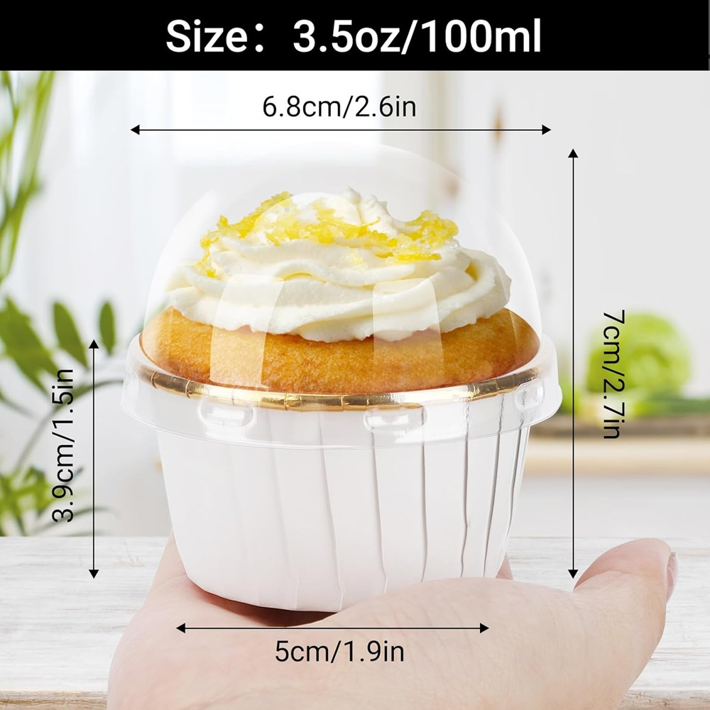 50 pezzi Muffin Cup Involucri  - Kitchen Baking Tools recensione e prezzo
