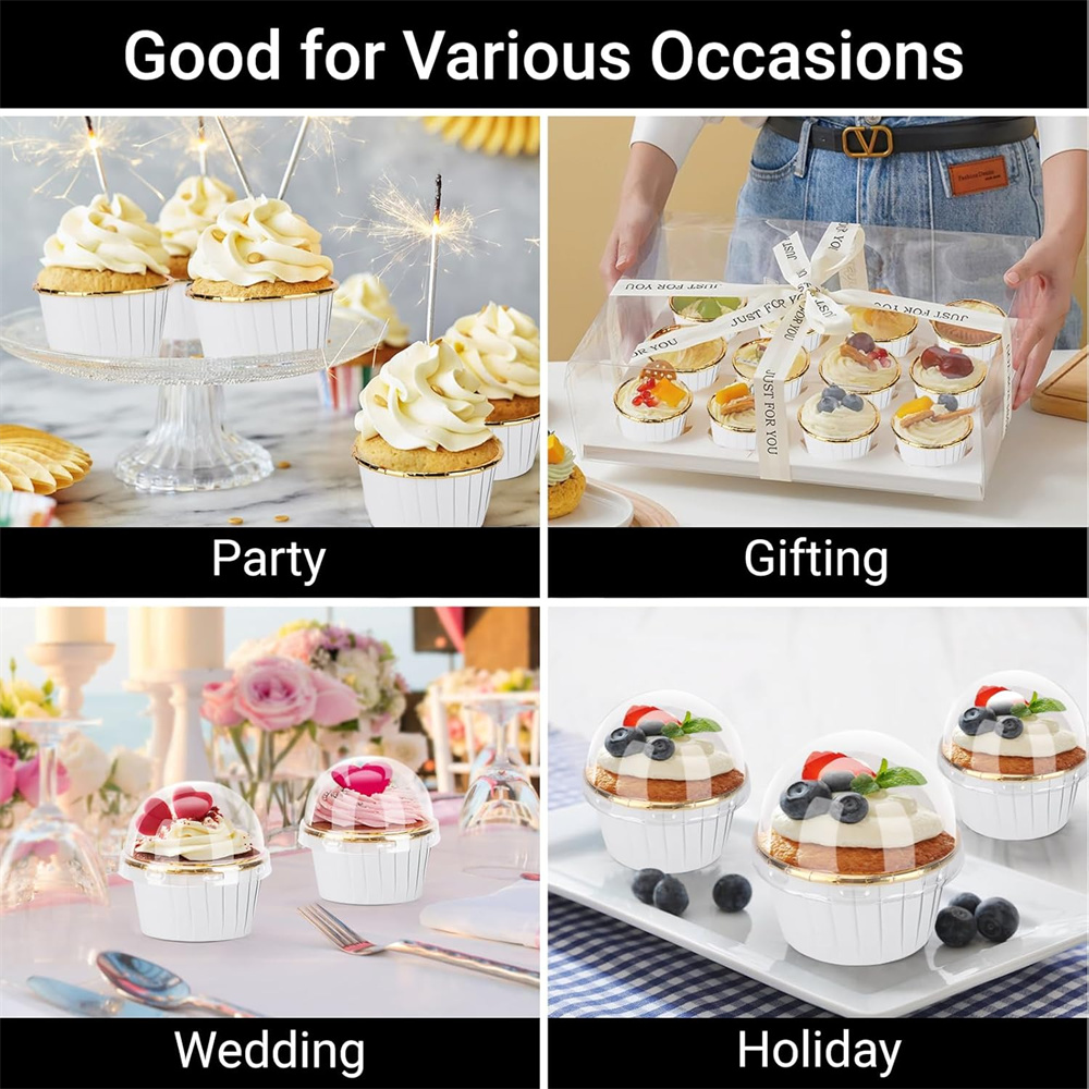 50 pezzi Muffin Cup Involucri  - Kitchen Baking Tools recensione e prezzo