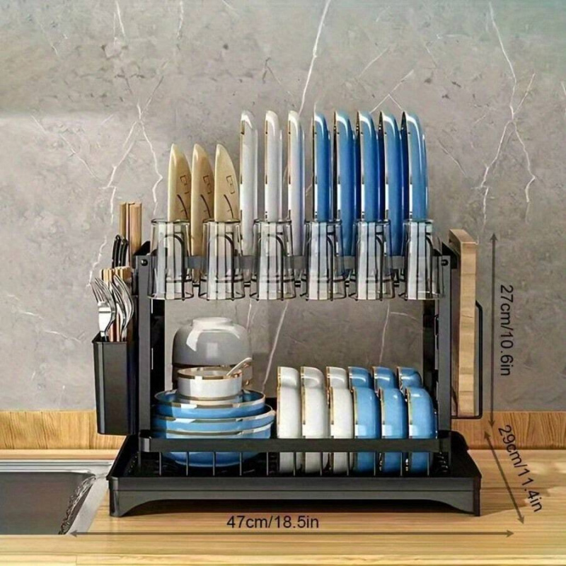 Scolapiatti in acciaio inox an - Kitchen Utensils recensione e prezzo