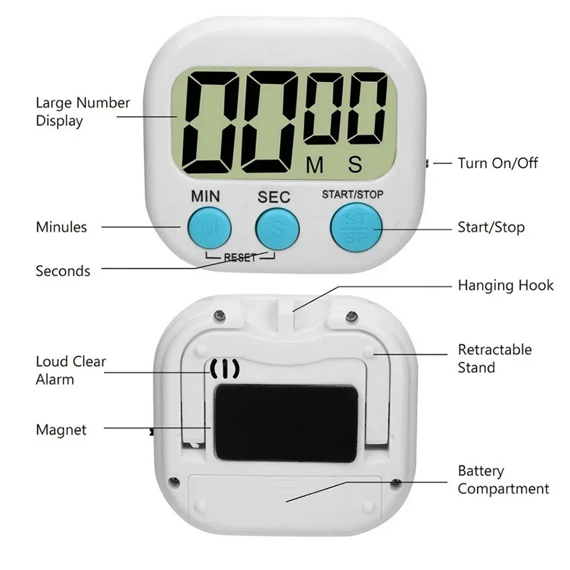 Mini timer da cucina digitale  - Baking Kitchen Hourly recensione e prezzo