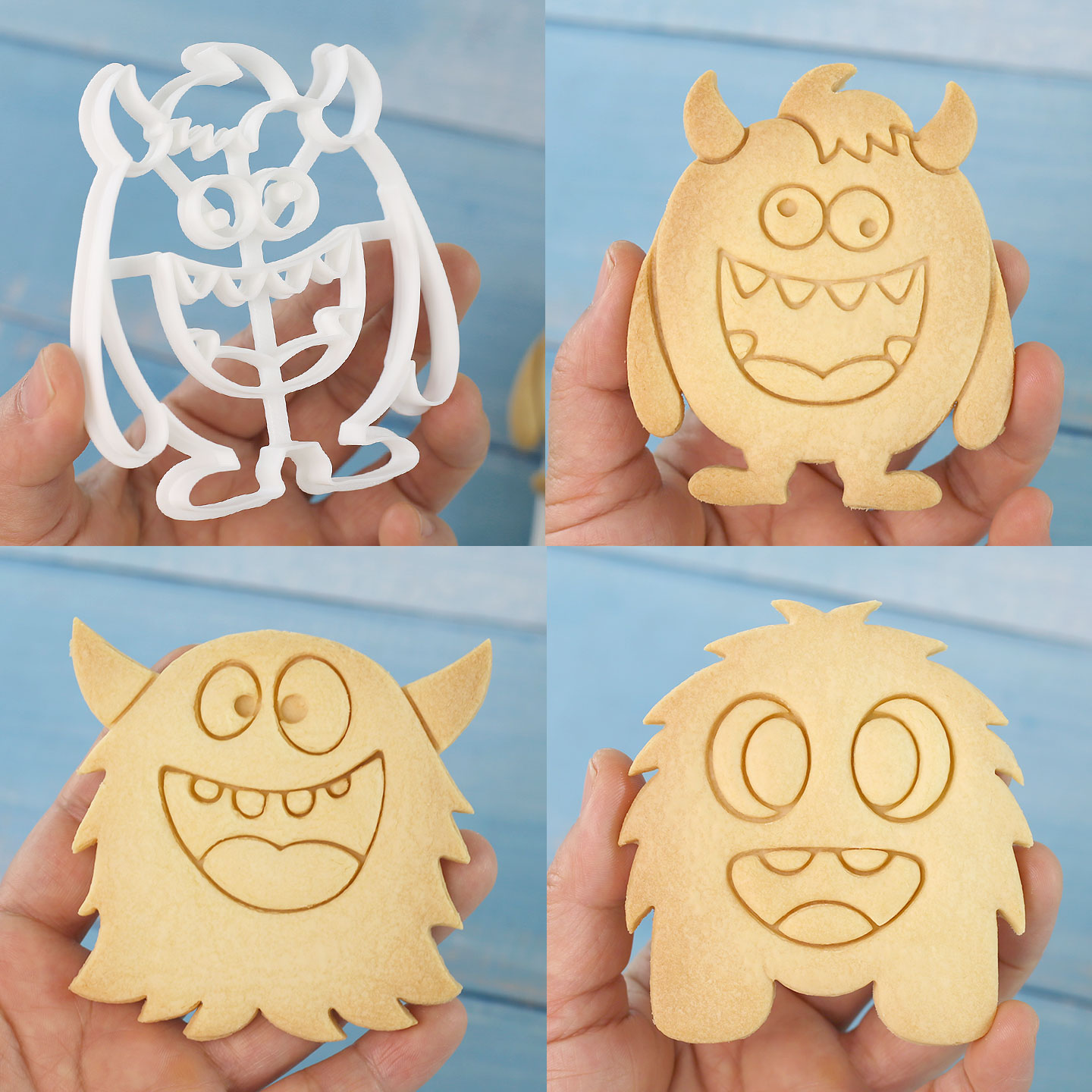 1 Pezzo/4 Pezzi Stampi per Bis - Kitchen Baking Cookies recensione e prezzo