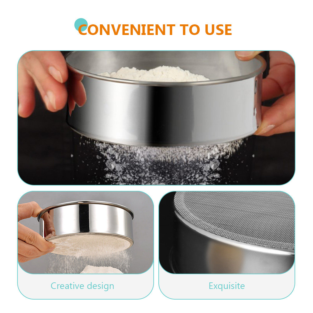Set di 3 Setacci per Farina in - Kitchen Baking Utensils recensione e prezzo