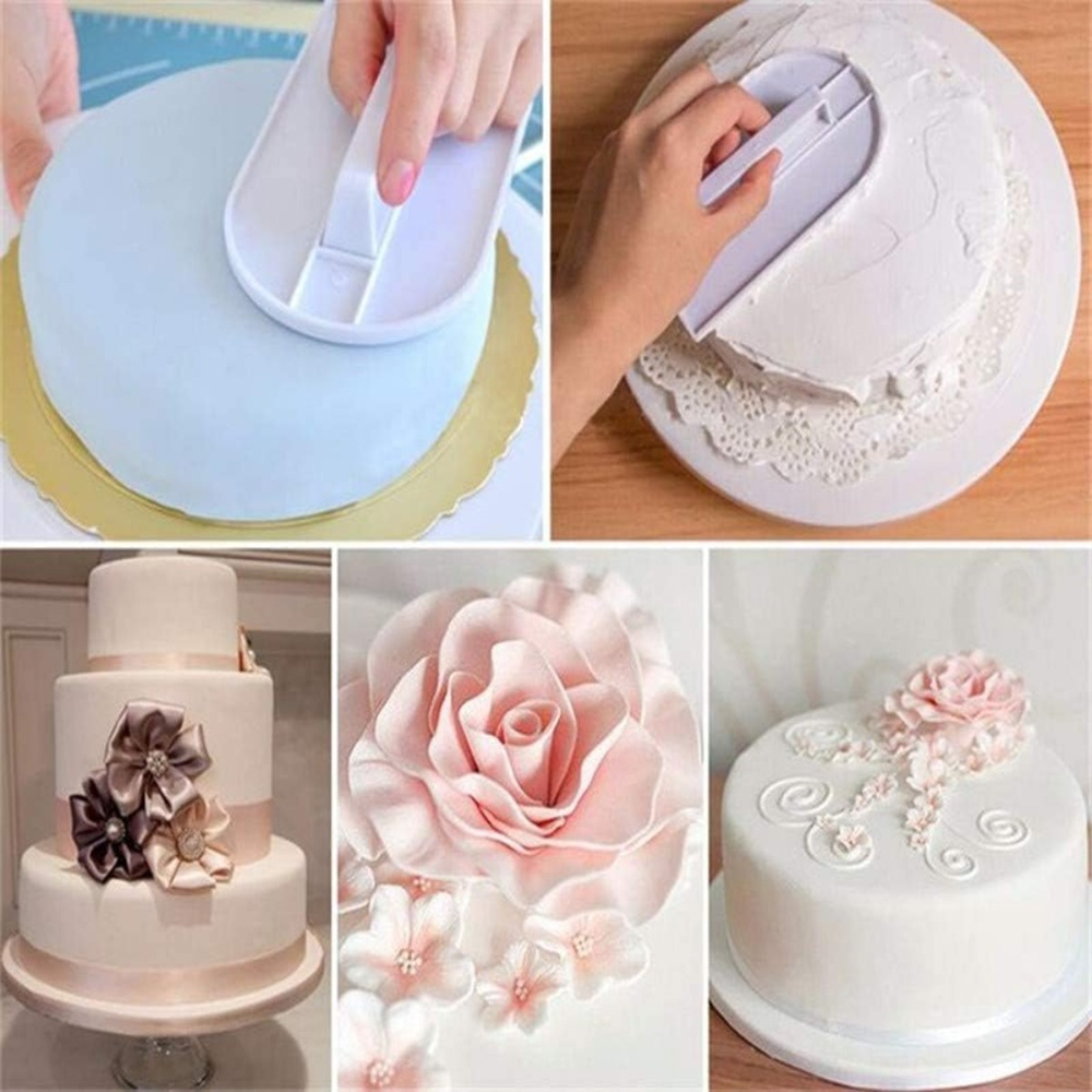 Torta di plastica più liscia T - Fondant Smoother Set recensione e prezzo