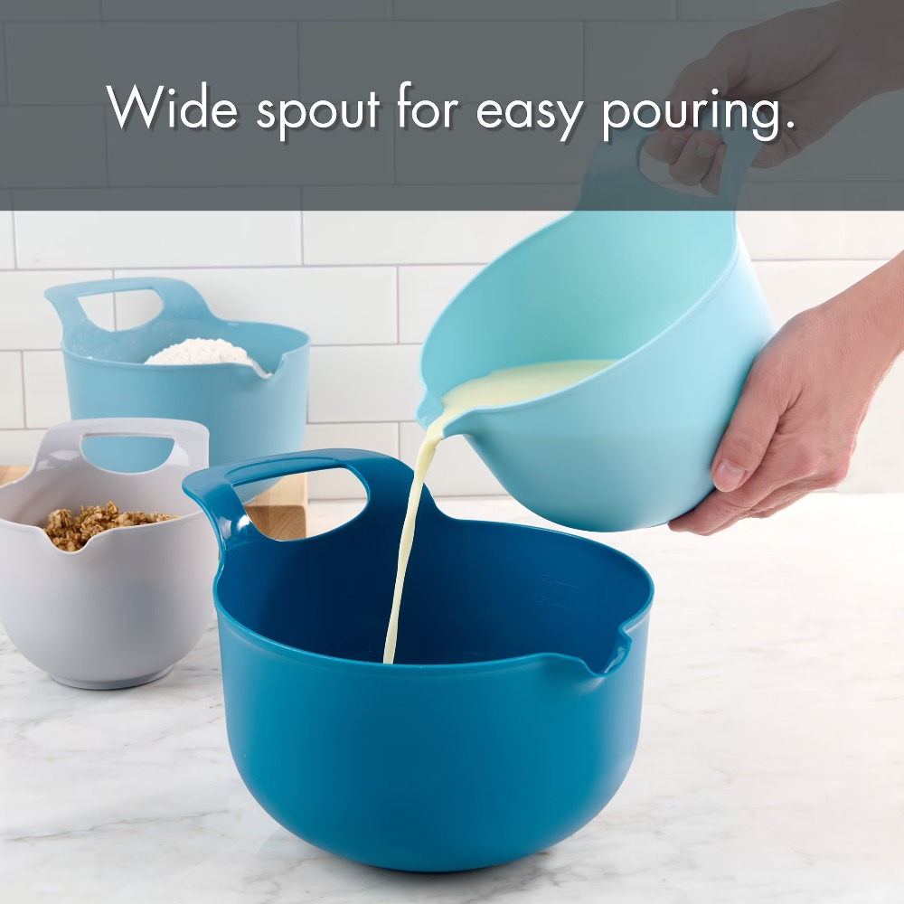 Set di 4 Ciotole in Plastica I - Kitchen Baking Utensils recensione e prezzo