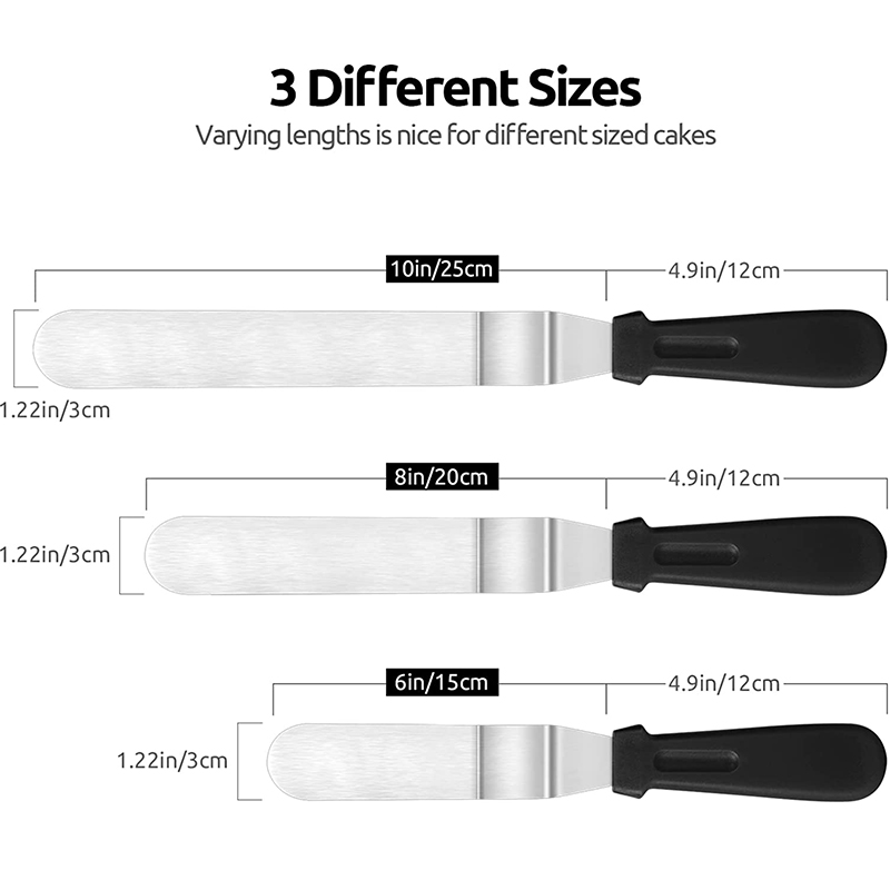 LMETJMA Spatola per torta offs - Offset Spatula Set recensione e prezzo