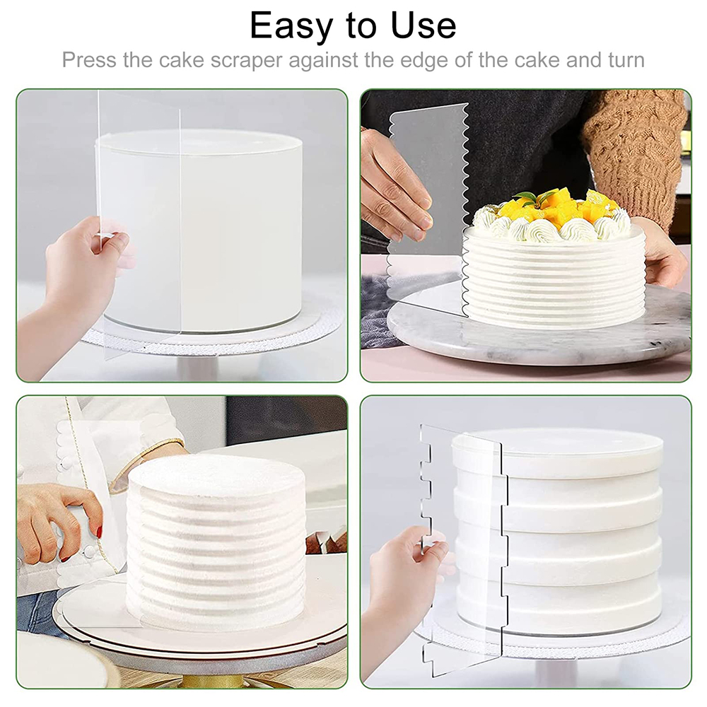 4/6 pezzi acrilico decorazione - Fondant Smoother Set recensione e prezzo