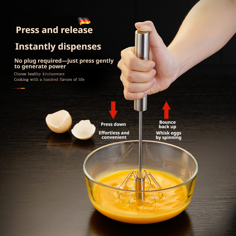 Frusta per Uova in Acciaio Ino - Kitchen Baking Mixer recensione e prezzo
