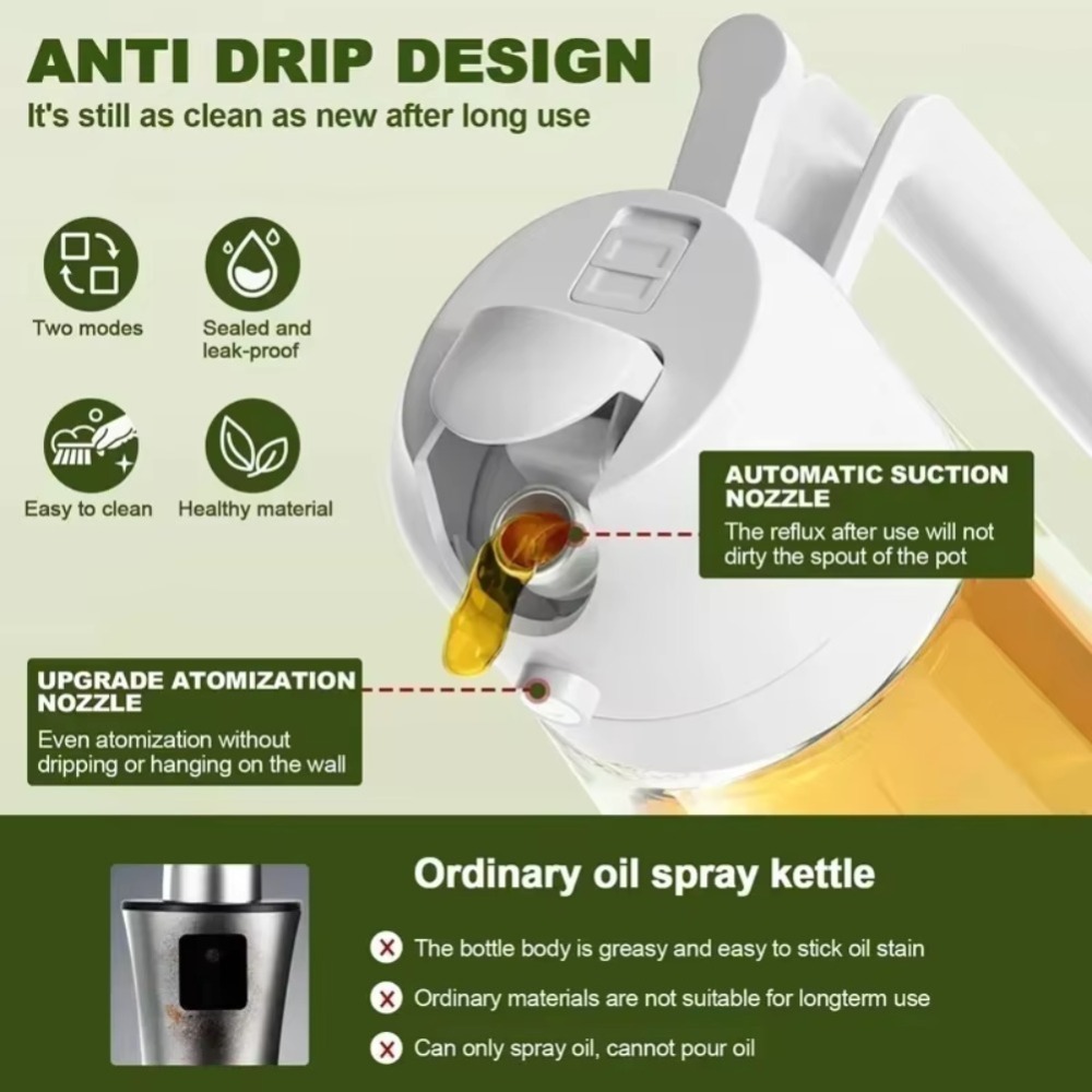 Spruzzino Olio 2in1 da 470ml i - Kitchen Baking Tools recensione e prezzo