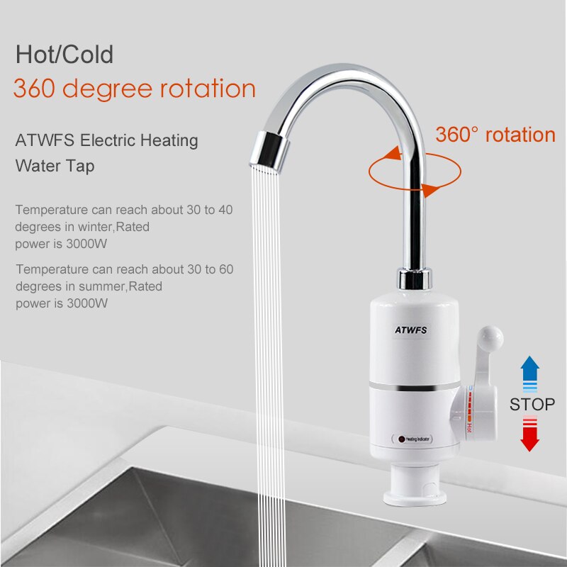 ATWFS Tankless elettrico più n - Kitchen Baking Mixer recensione e prezzo