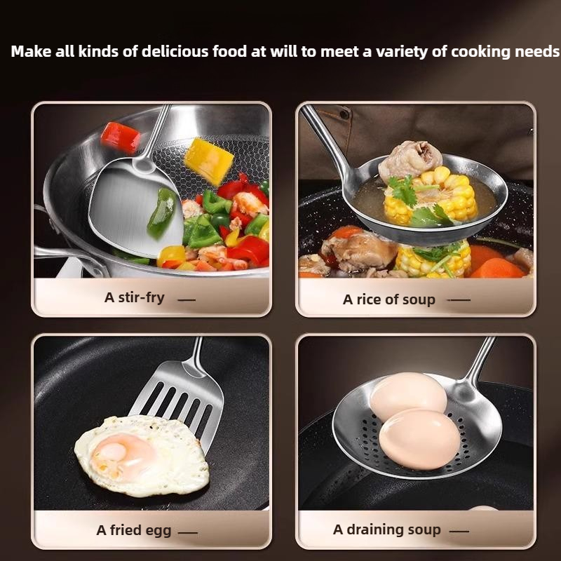Spatola per wok in acciaio ino - Offset Spatula Set recensione e prezzo